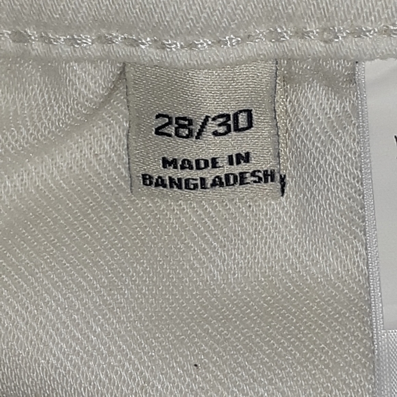 NWT G STARR RAW D-STAQ 3D SLIM WHITE WOMEN'S JEANS SIZE 28/30 SUPER STRETCH - Picture 15 of 16